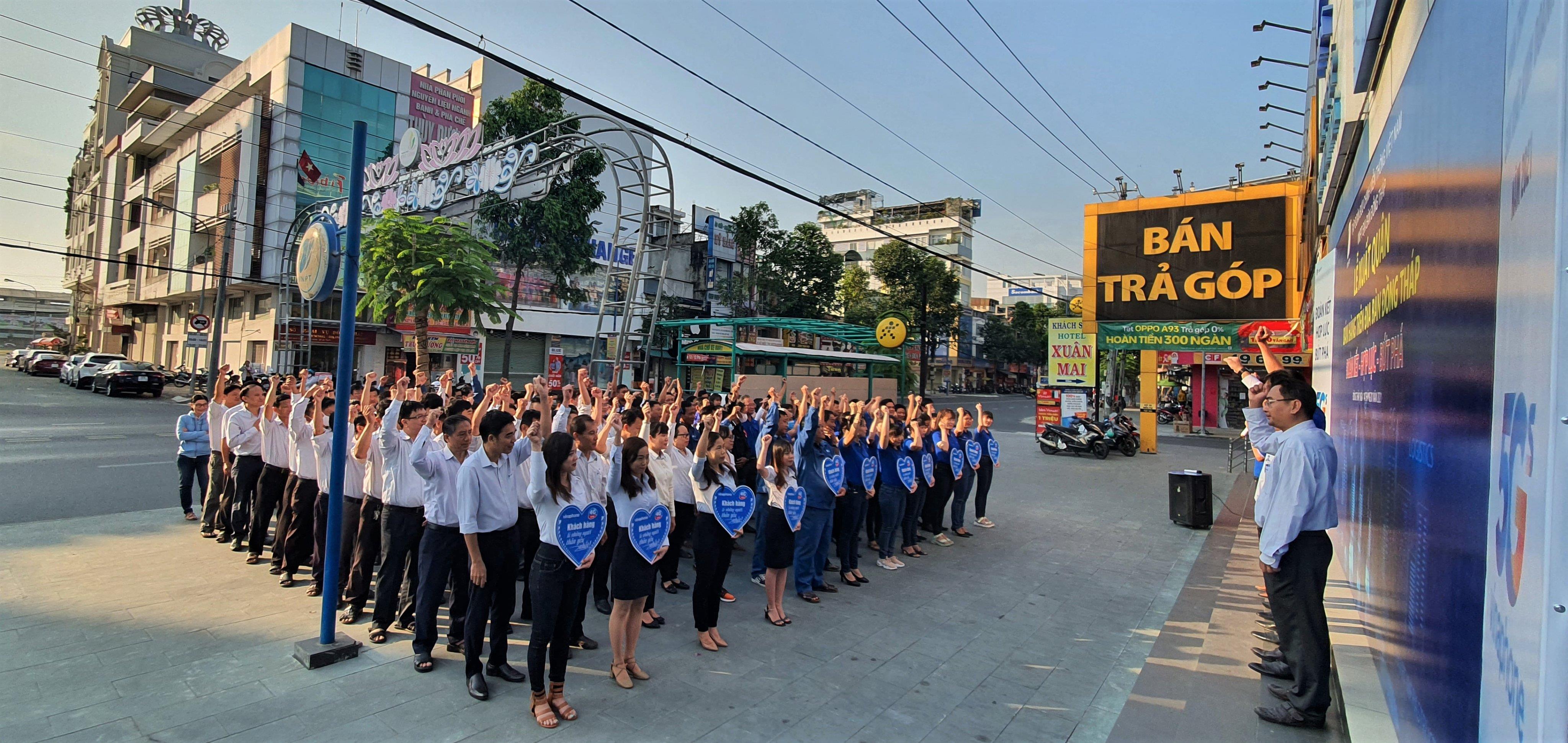 Lễ xuất quân của VNPT địa bàn Đồng Tháp Lễ xuất quân của VNPT địa bàn Đồng Tháp